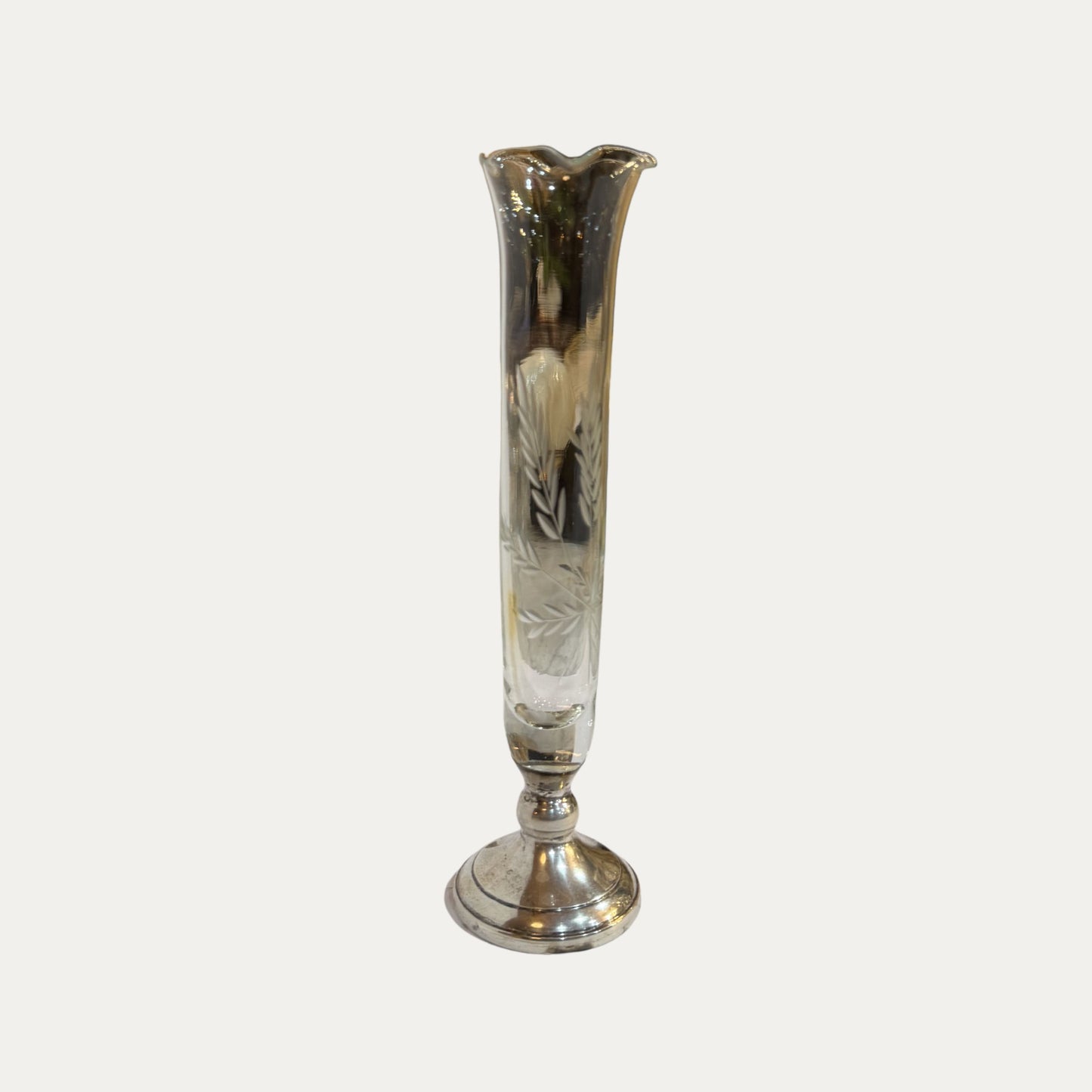 Sterling Silver Etched Flute