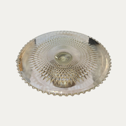 Vintage Beswick Sterling Silver Cake/Dessert Plate
