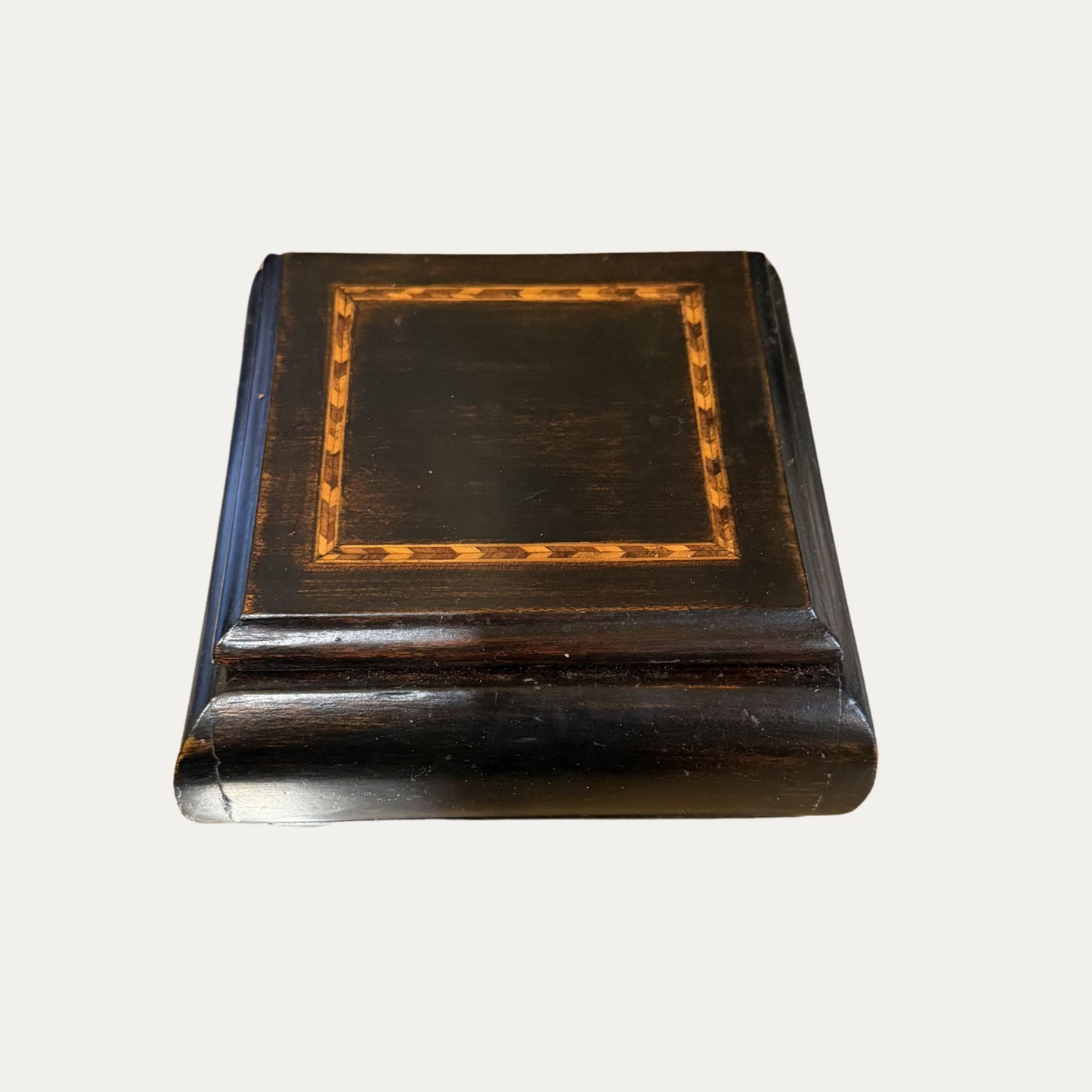 19th Century Mahogany Silk Lined
