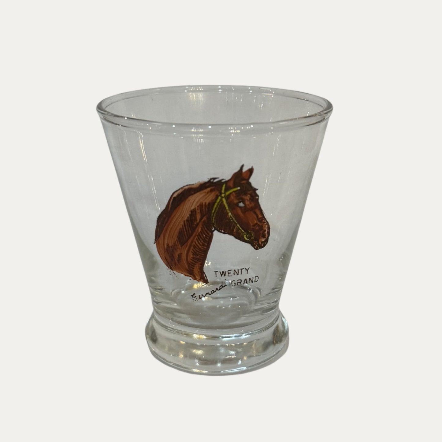 Vintage Legendary Racing Horse Port/Shot Glasses