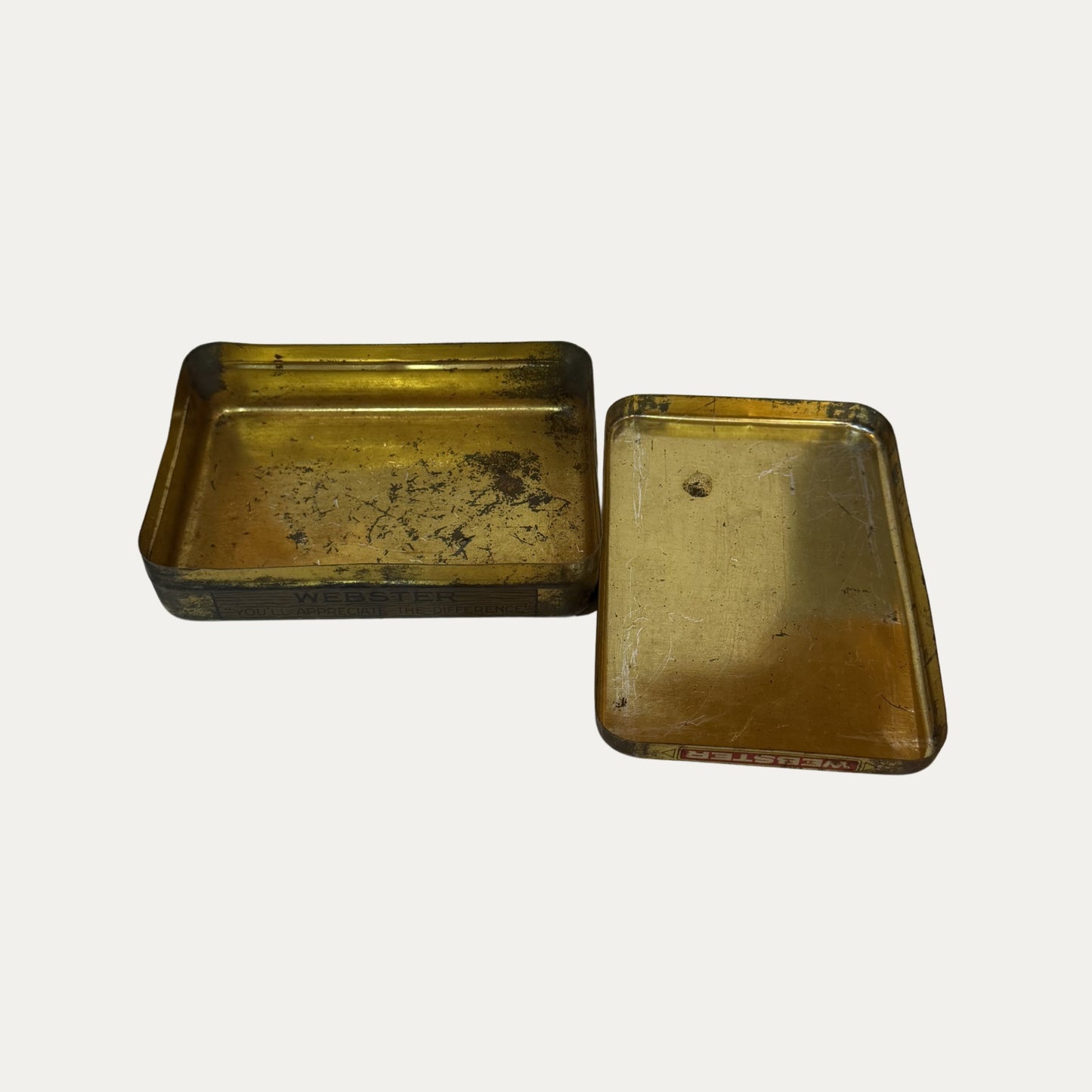 JG Dill's Best Sliced Cut Plug 1920's Webster Cigar Tin