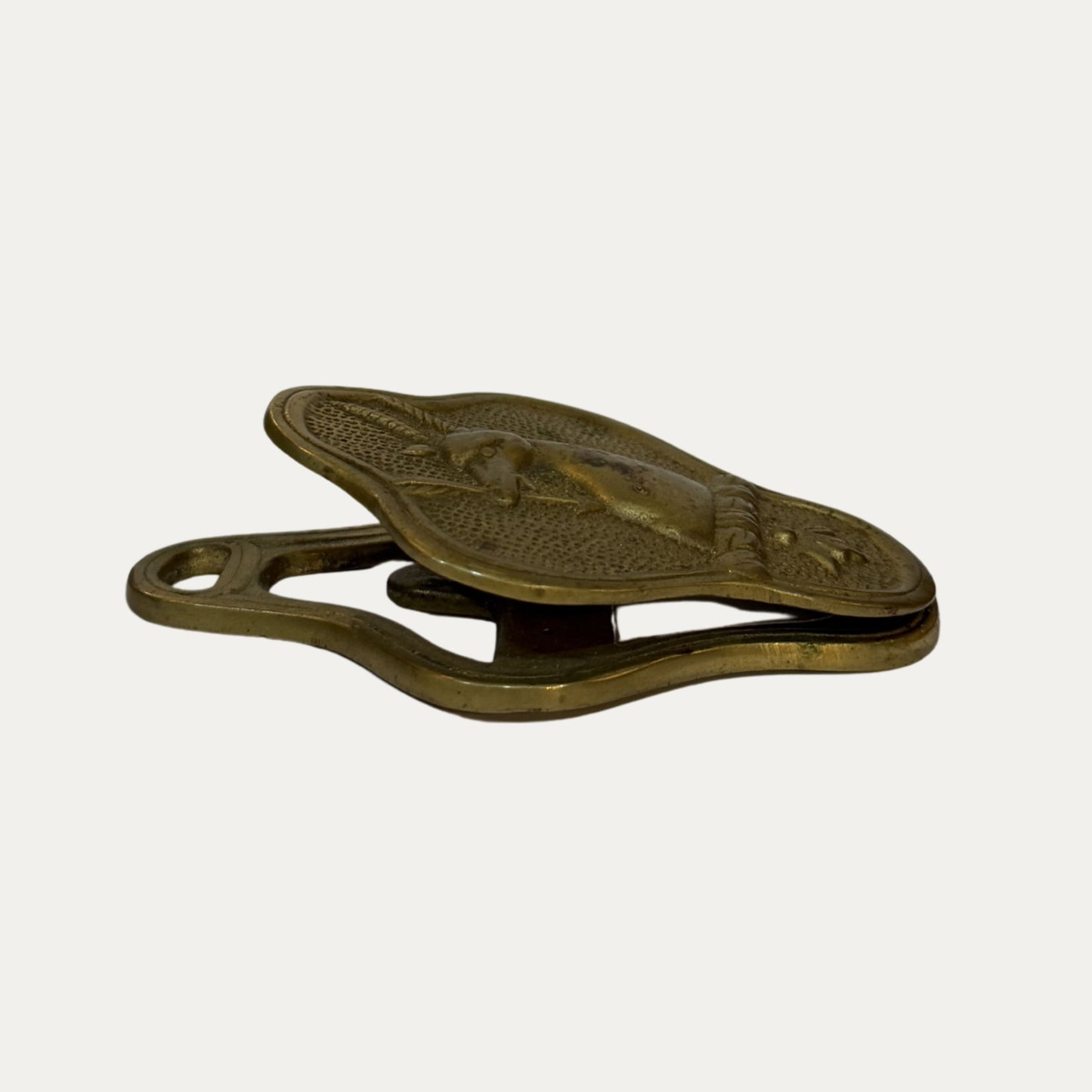 Vintage Brass Letter Clip