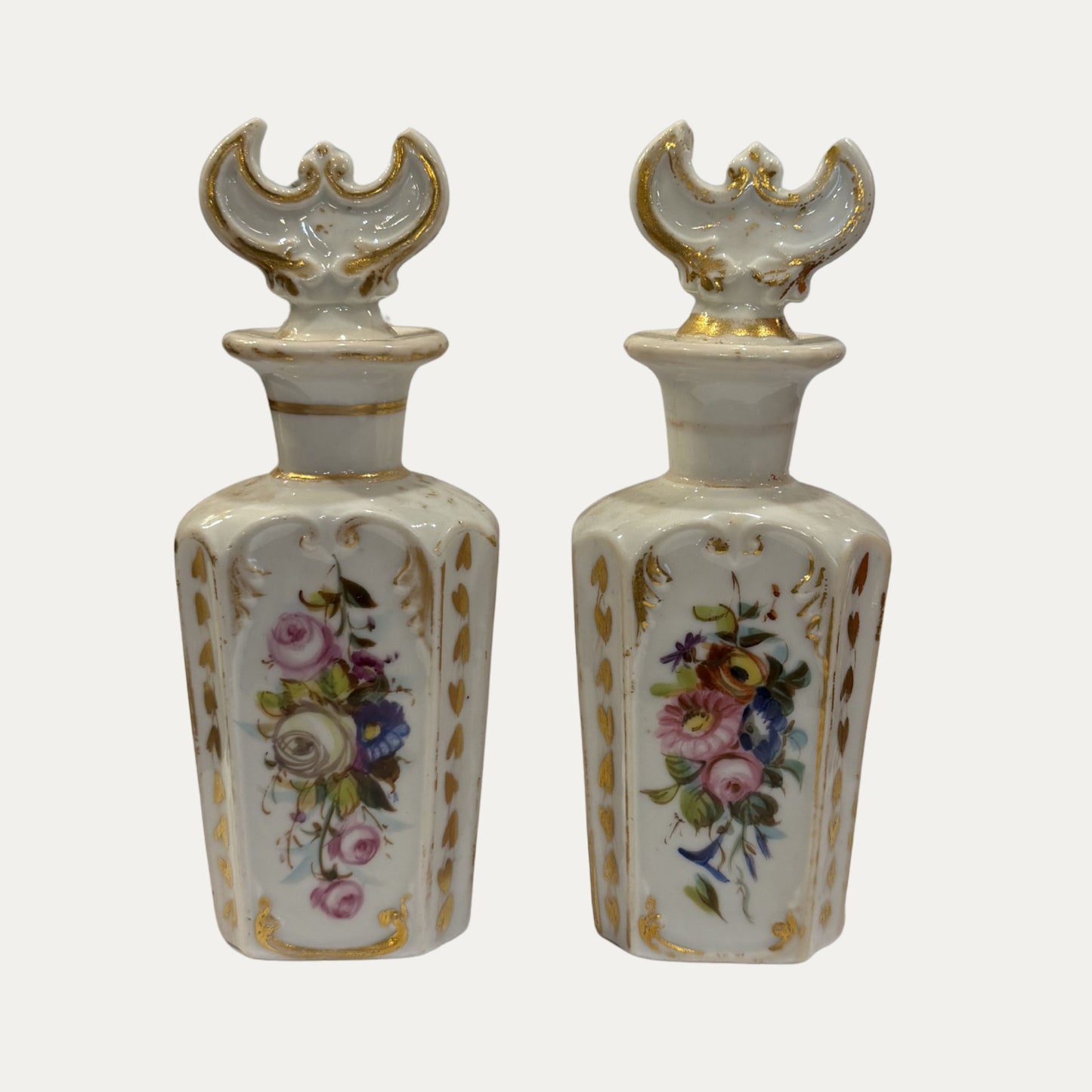 18th Century Old Pairs Perfume Bottles Pair (2)