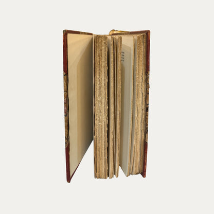 Antique Leather and Marble Book Smolletts Works (Book 5)