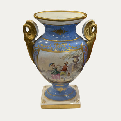 Le Tallee Early 19th Century French Porcelain Urn