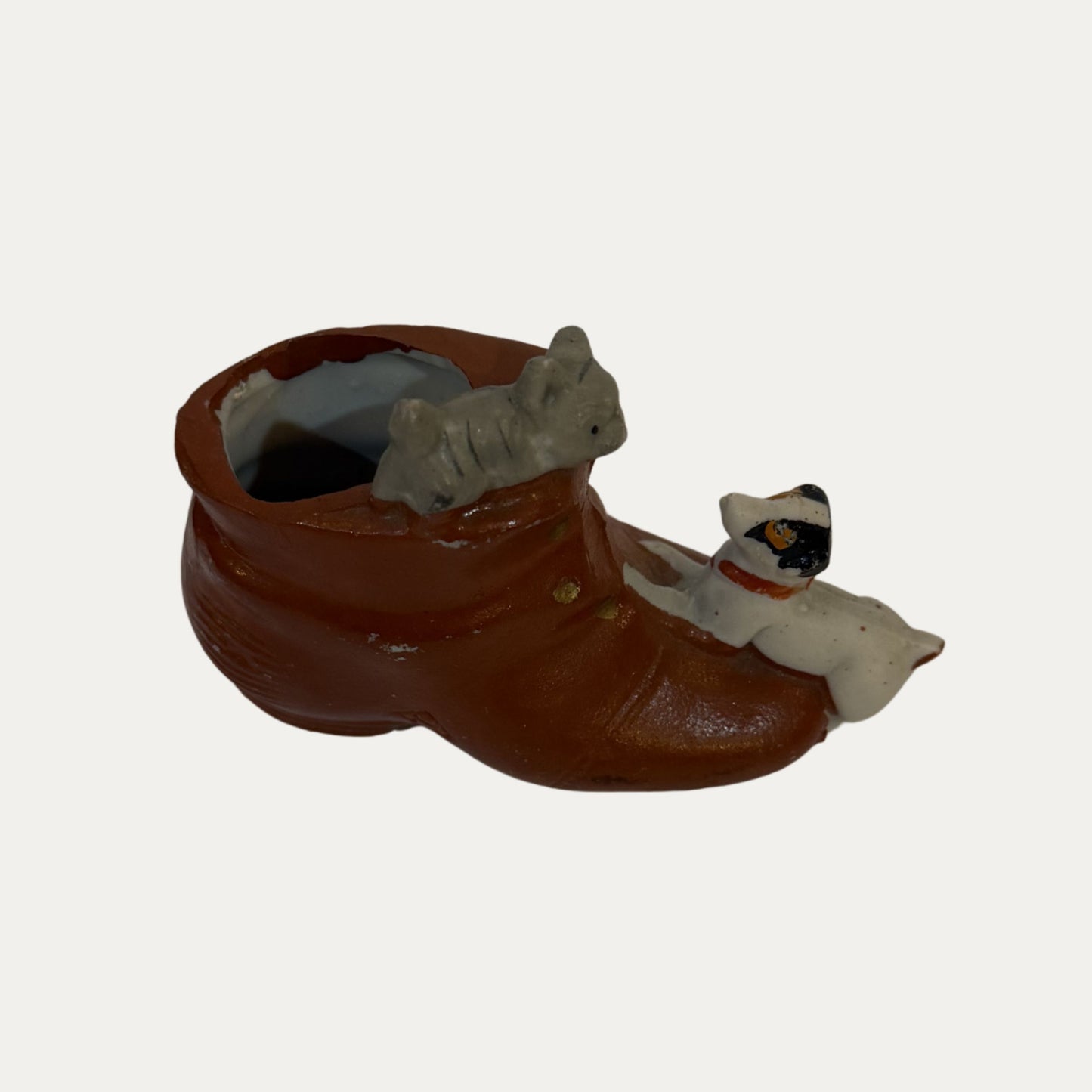 Vintage 1950's Dog/Cat Match Holder