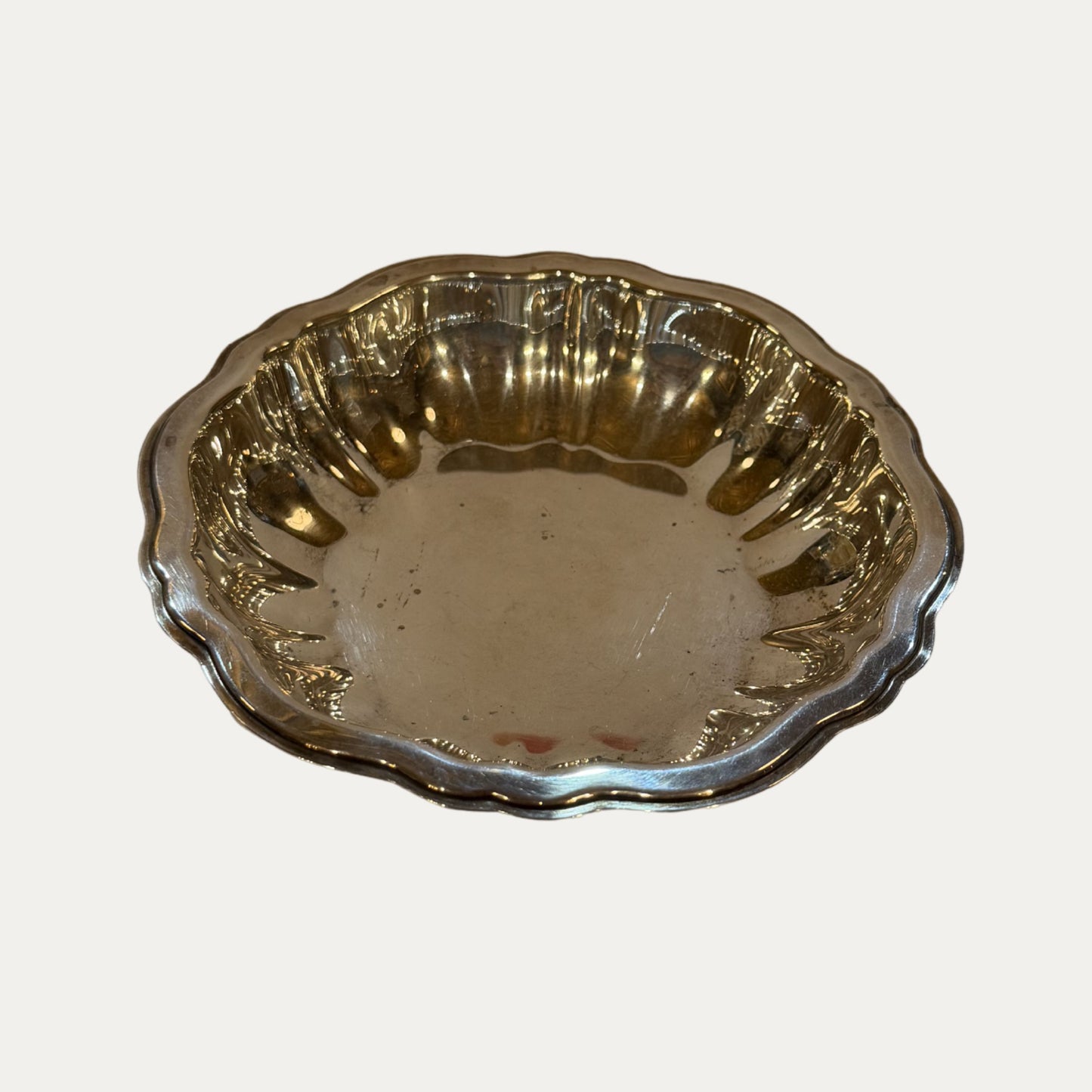 Vintage Oneida Silverplate Trinket Bowl