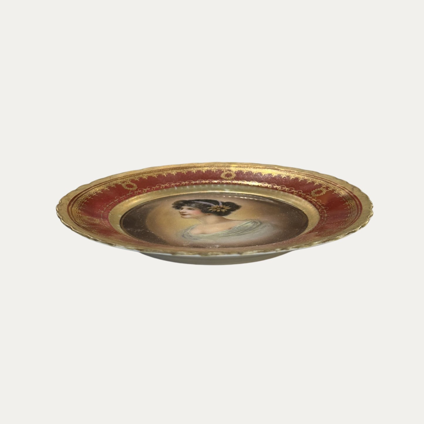 19th Century Hand Painted Porcelain Plate