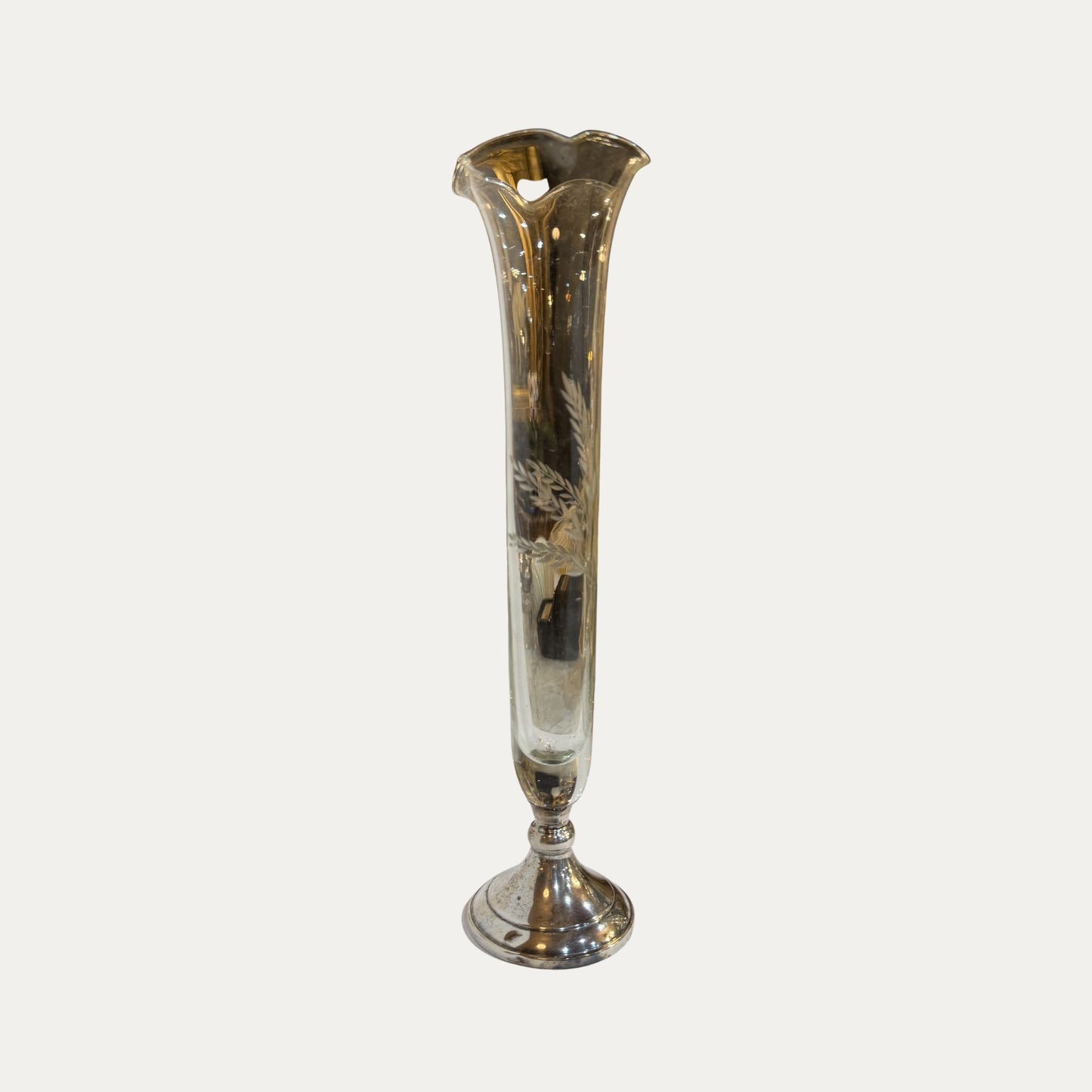 Sterling Silver Etched Flute