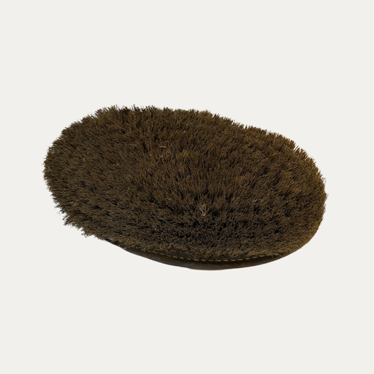 Antique English Leather Horse Brush