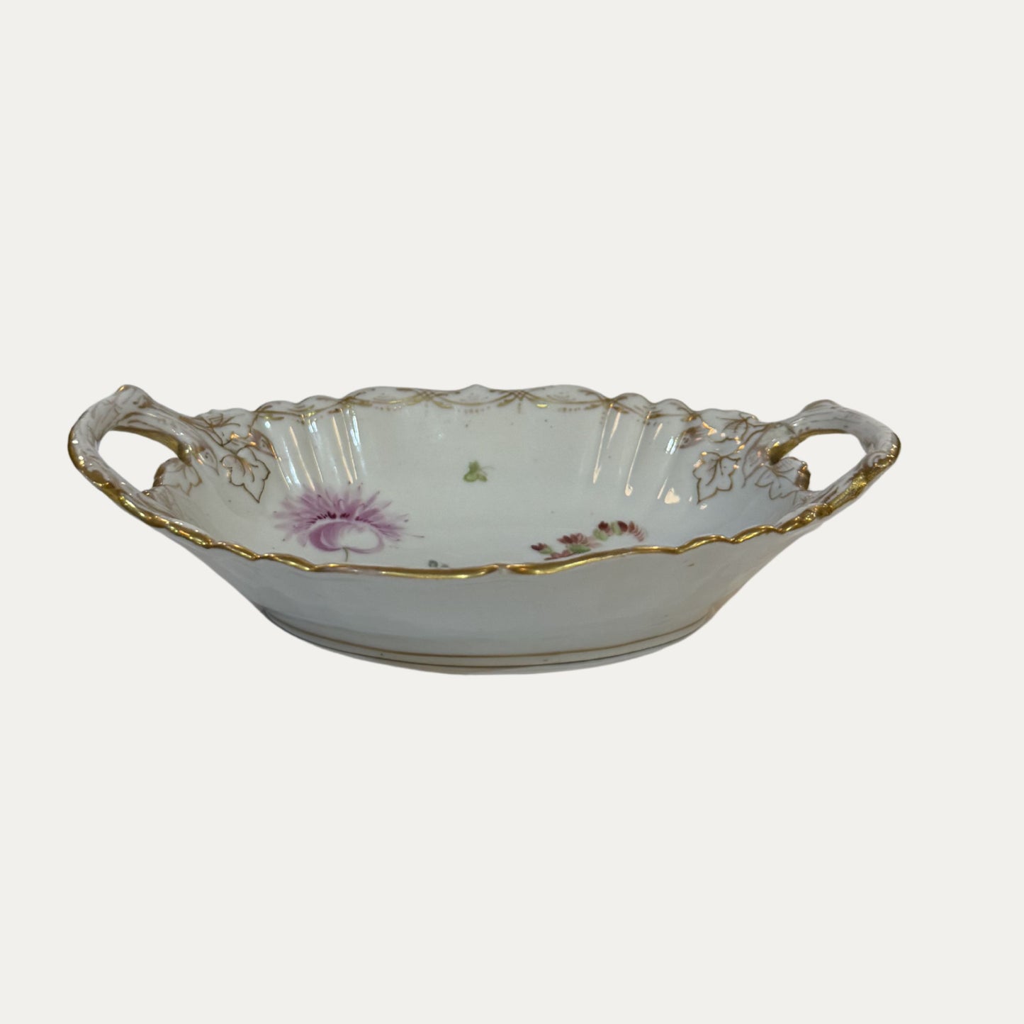 Antique Dresden Dish