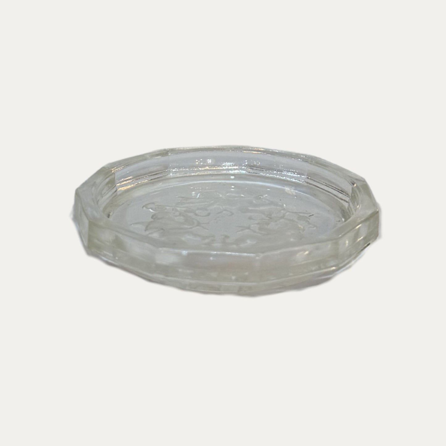 Henrich Hoffman Intaglio Glass Cupid Pin Dish
