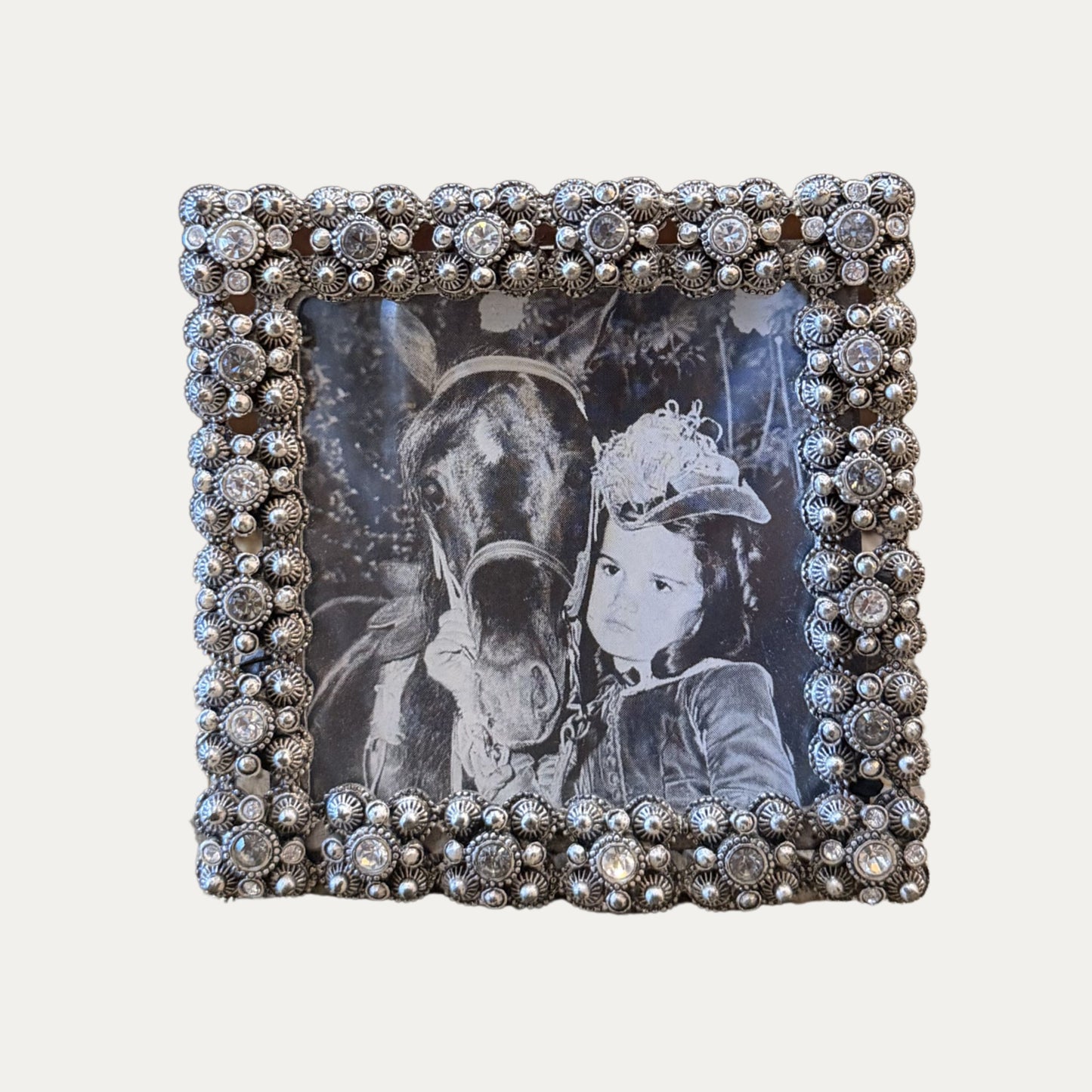 Jeweled Small Picture Frame (square)