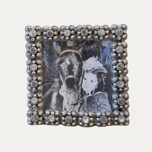 Jeweled Small Picture Frame (square)