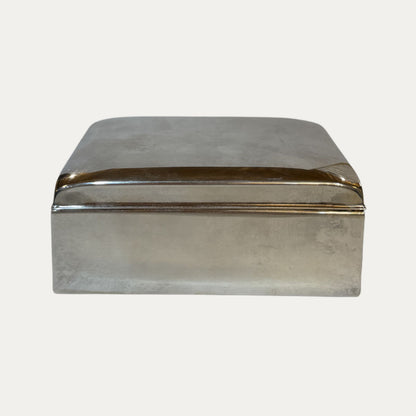 Silver Plated Trinket Box