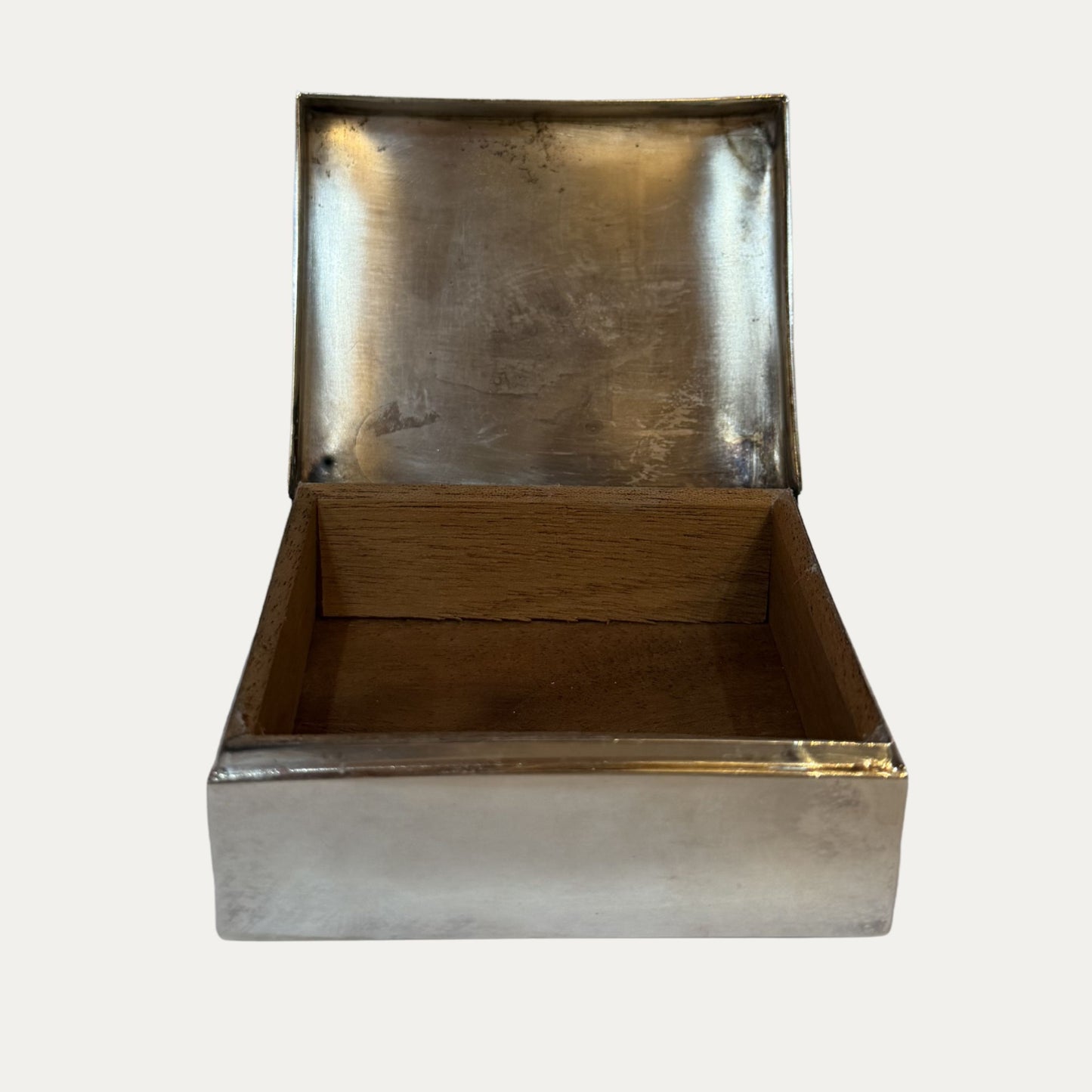 Silver Plated Trinket Box