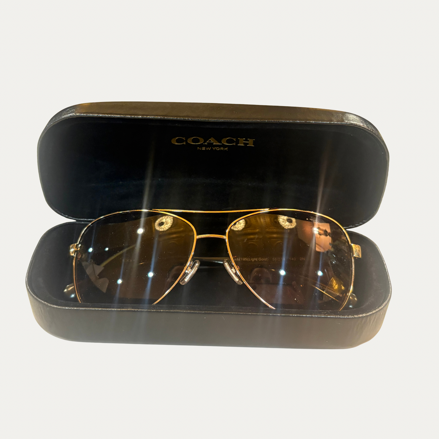 Coach Women's Aviator Sunglasses