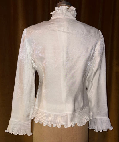 Vintage Adrianna Papell Evening Blouse (Size 8)