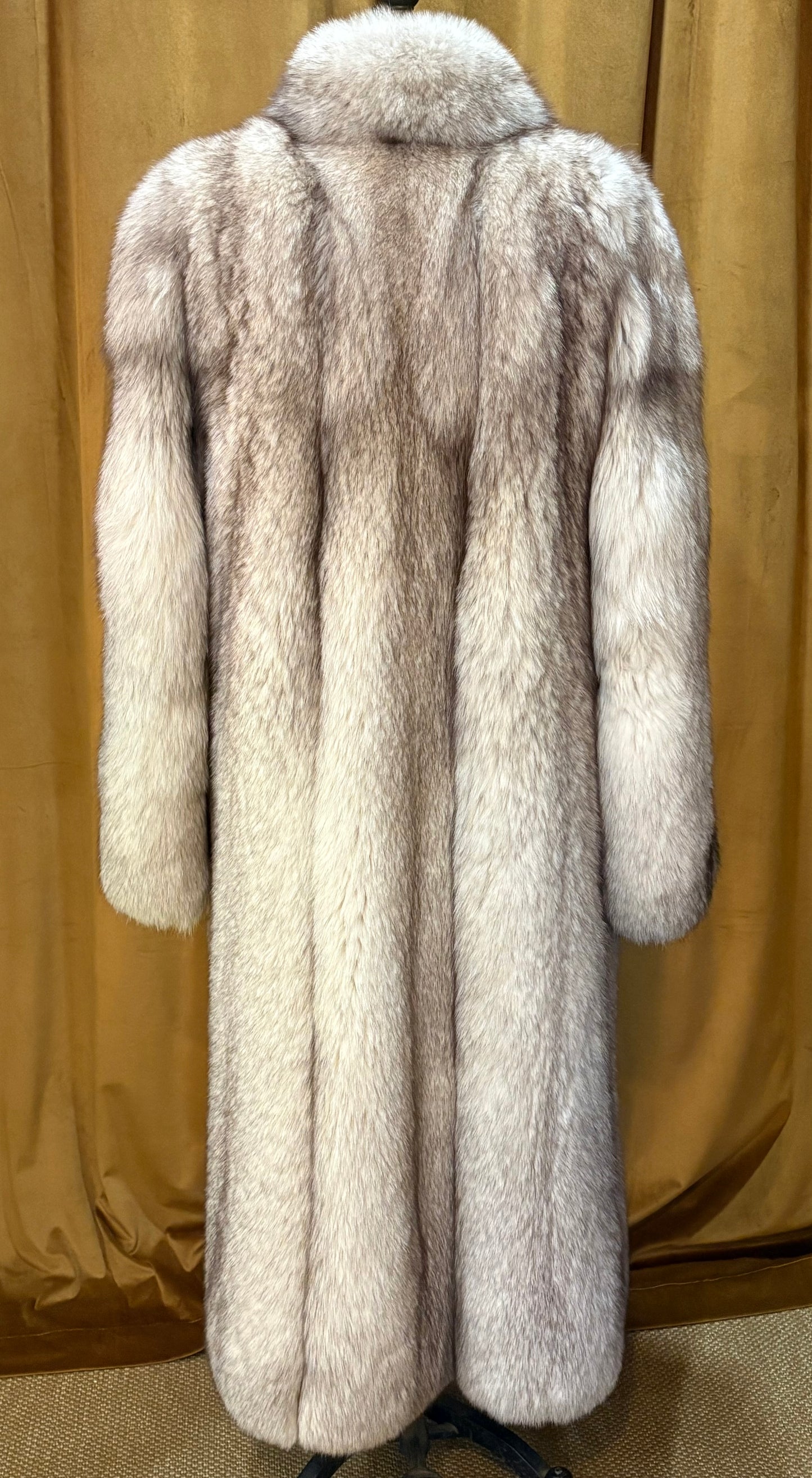 Vintage Full Length Fox Fur Coat
