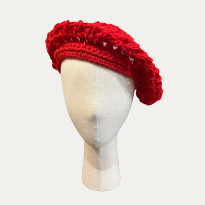 Vintage Yves Saint Laurent Crochet Beret