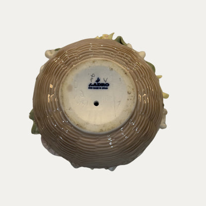Vintage Lauro Porcelain Floral