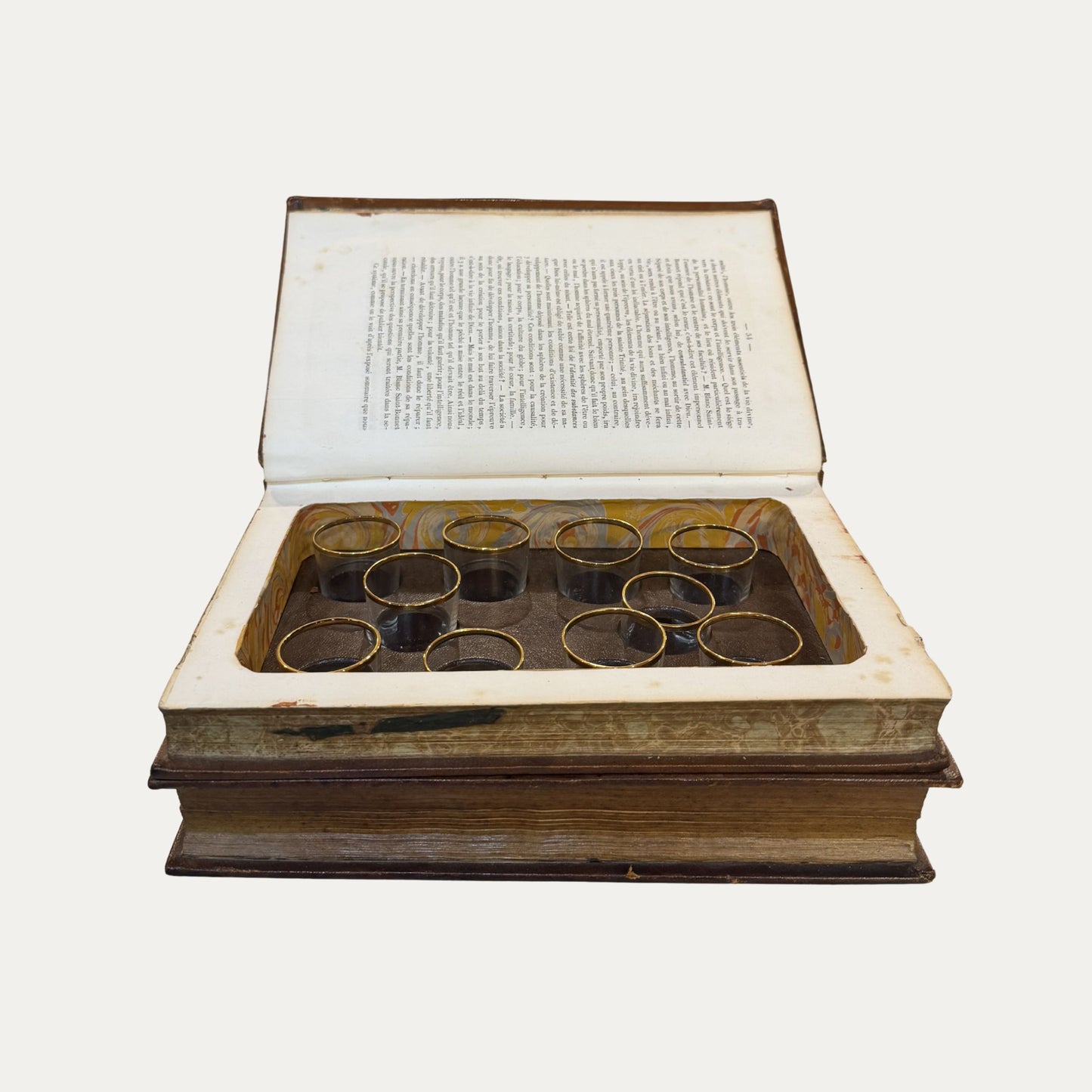 Antique Books "Hidden" Book Safe