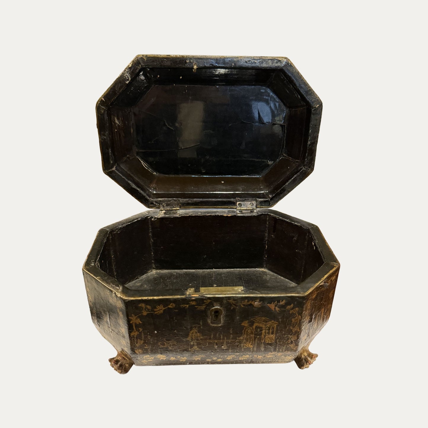 Antique Late 18th Century Chinoiserie Box