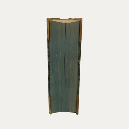Antique Leather and Marble Racing Book