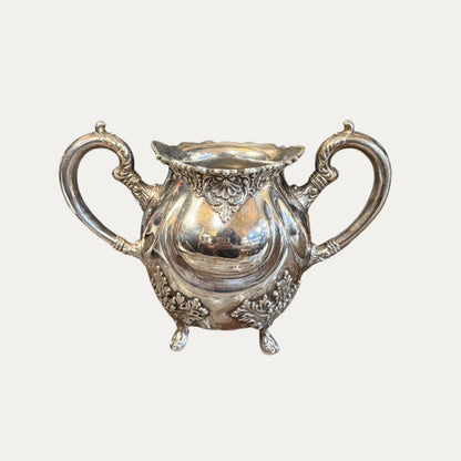 Vintage Silver Plated Coffee Pot and Sugar Pot