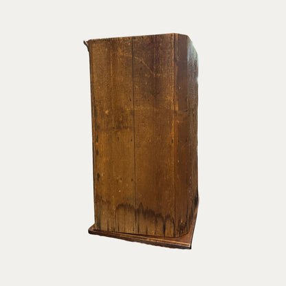 18th Century Mahogany Corner Cupboard