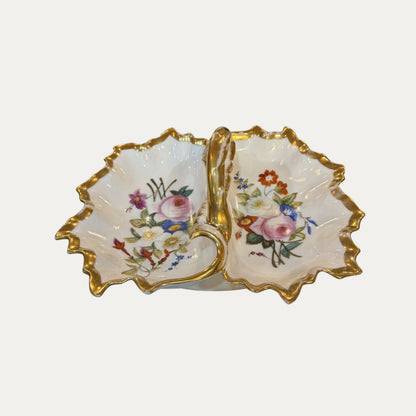 19th Century Old Paris Porcelain Candy Bowl