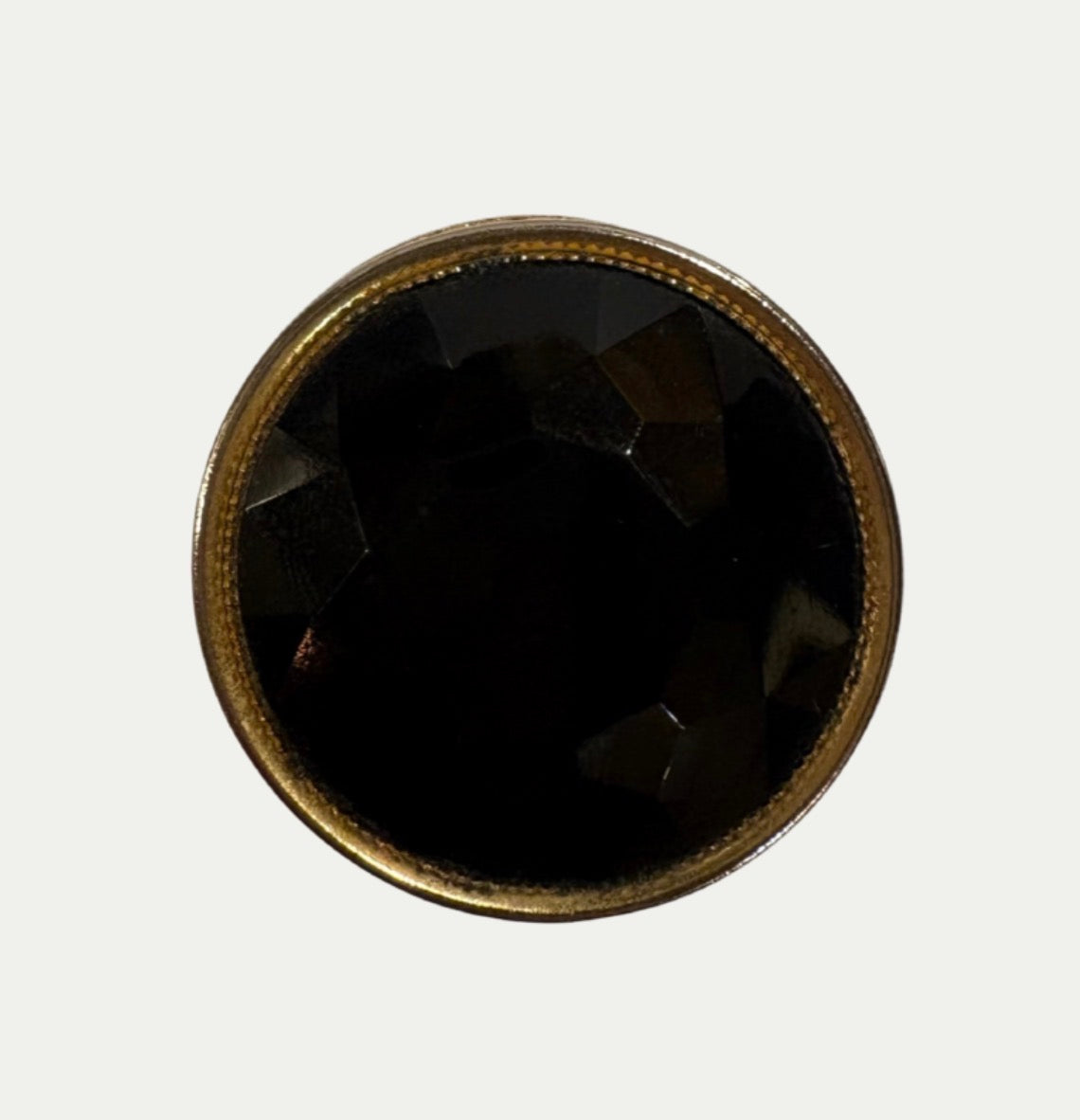 Vintage Round Costume Brooch