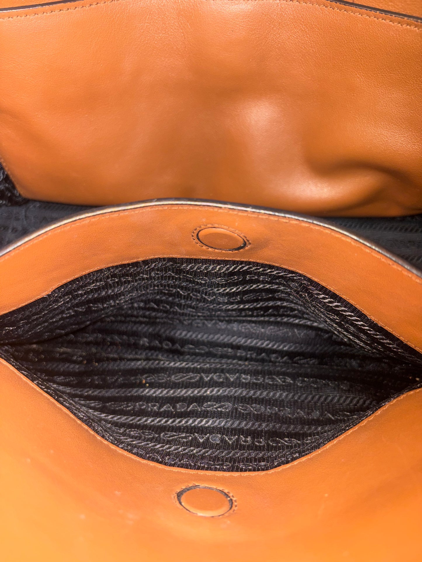 Prada Galleria Tote Large In Caramel