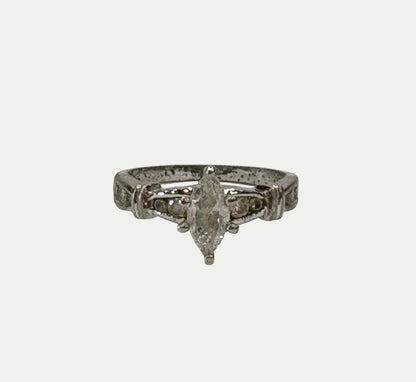 Vintage Crystal Ring