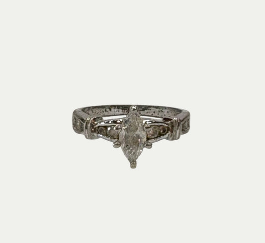 Vintage Crystal Ring