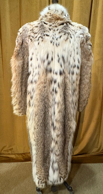 Vintage Full Length Lynx Coat