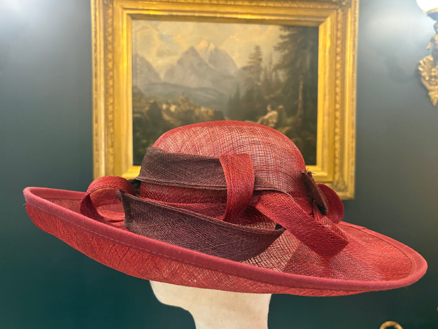 Italian Burgundy Sinway Hat