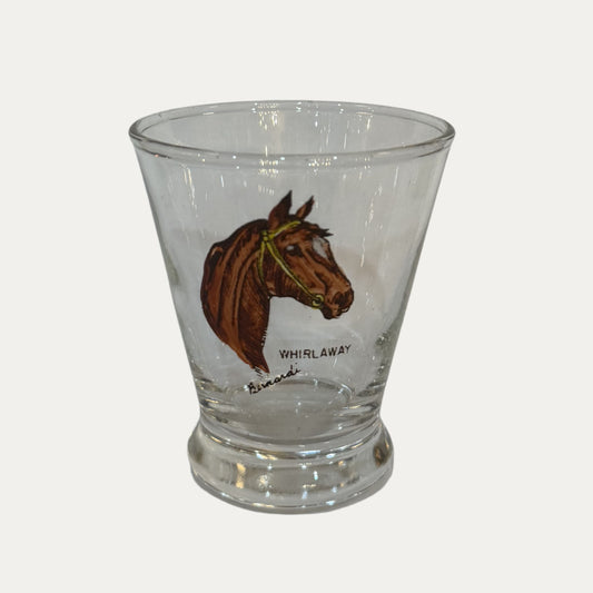 Vintage Legendary Racing Horse Port/Shot Glasses