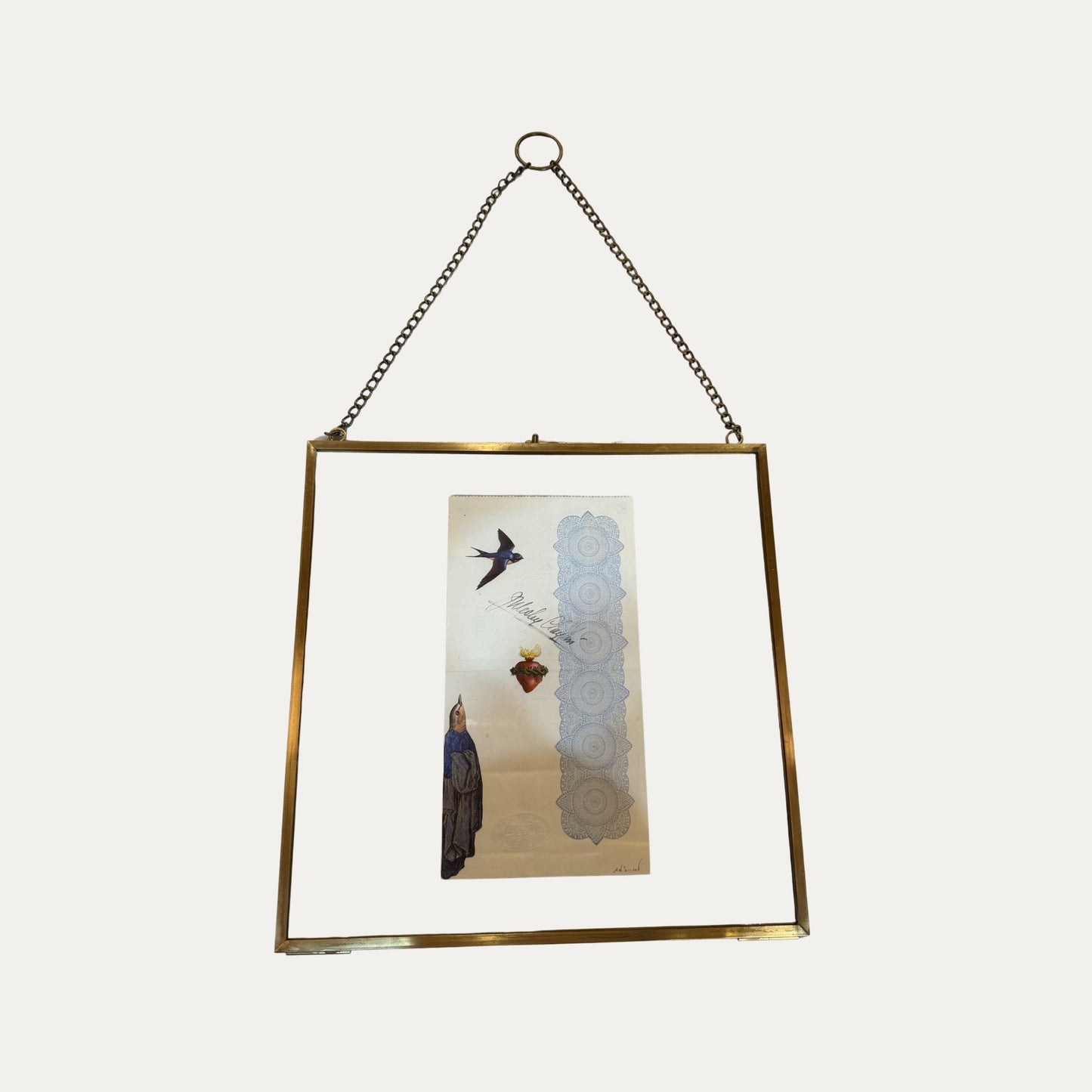 Framed Check Collage Series