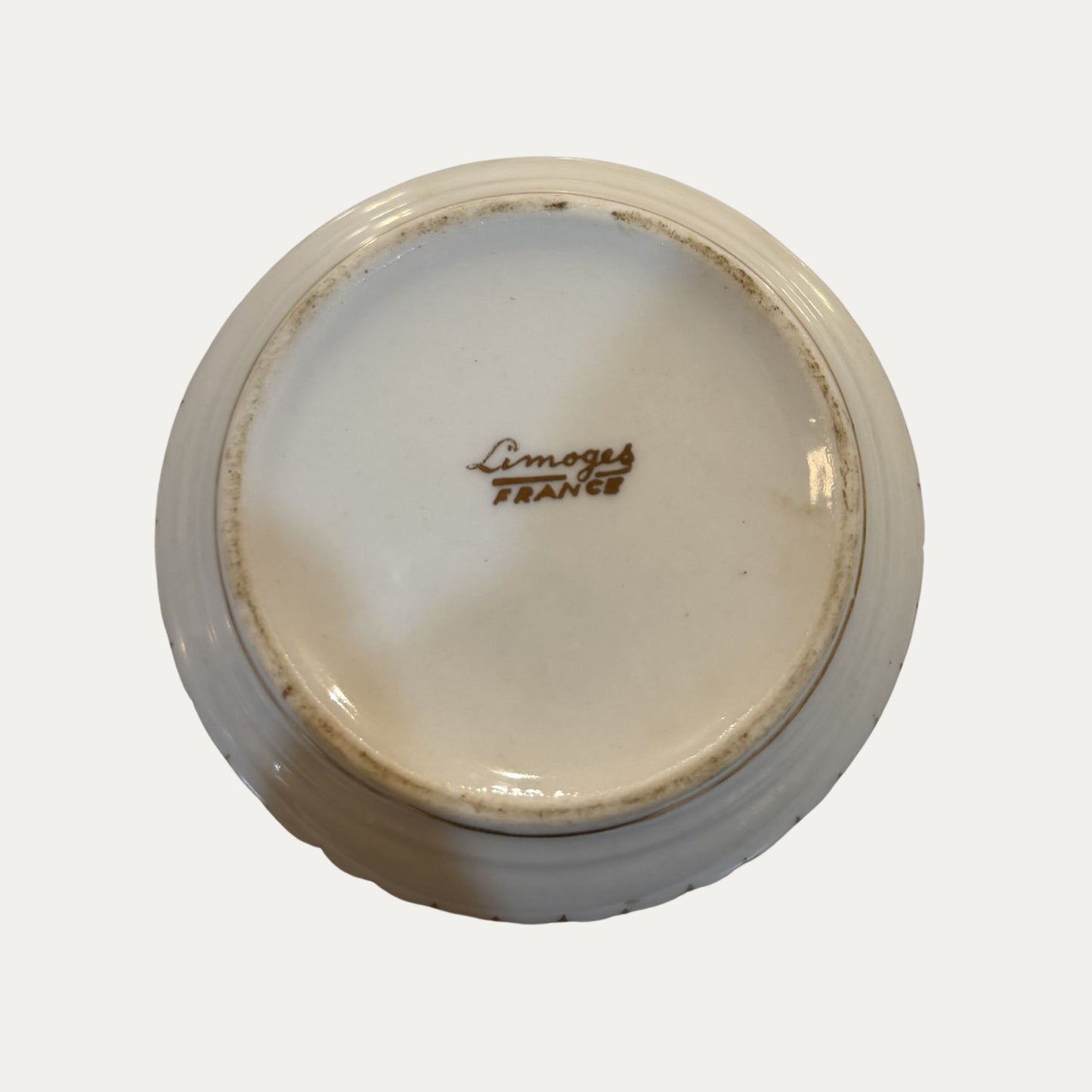 Vintage Limoges Hand Painted Porcelain Trinket Box
