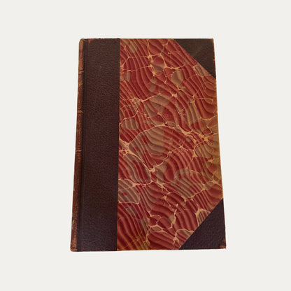 Antique Leather and Marble Book Stoddards Lectures (Book 6)