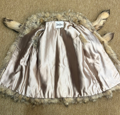 Vintage Coyote Fur Vest