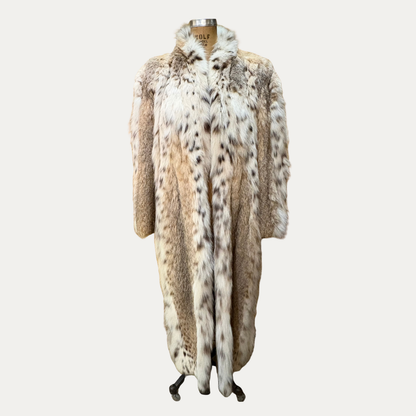 Vintage Full Length Lynx Coat