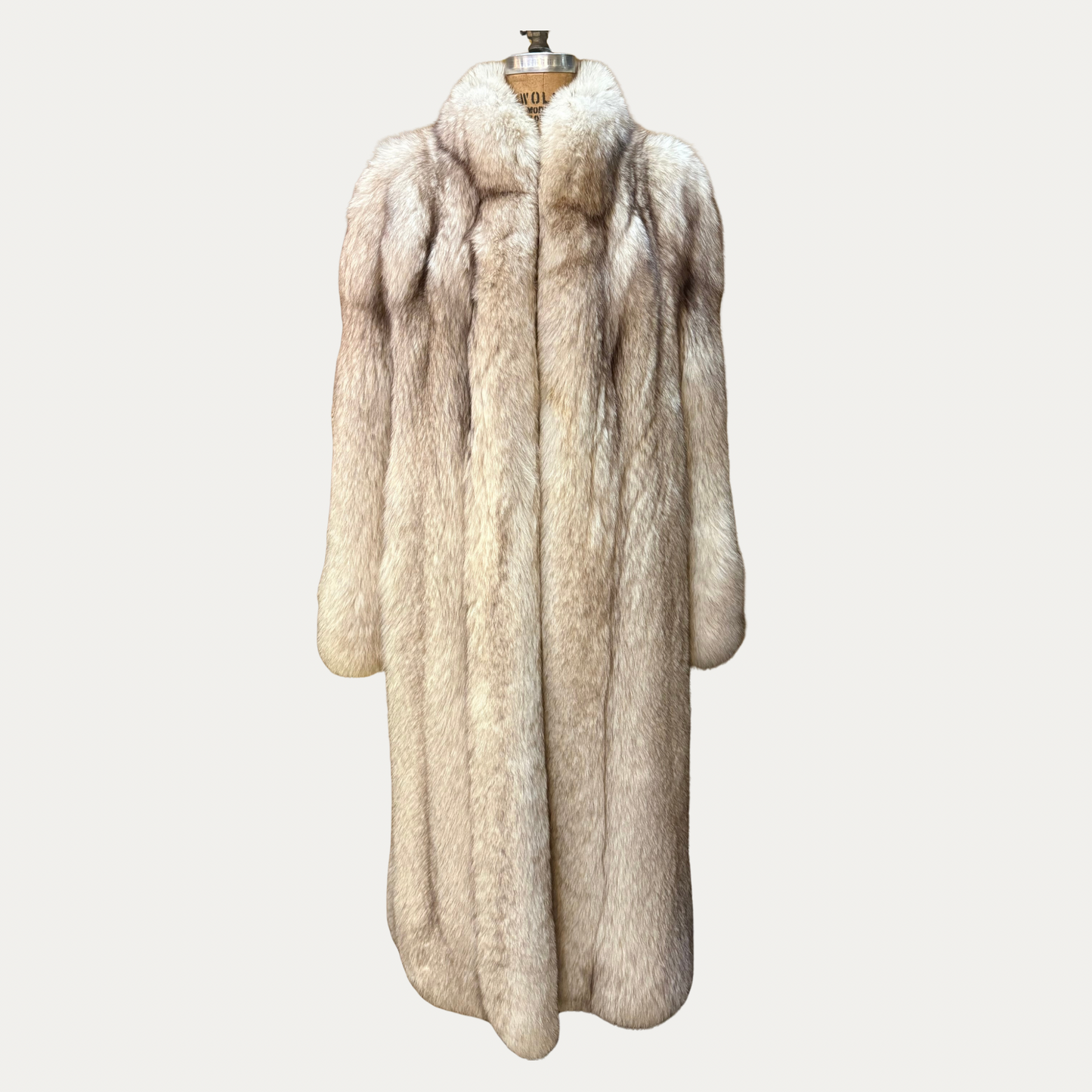 Vintage Full Length Fox Fur Coat
