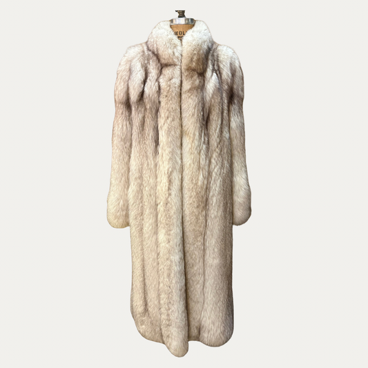 Vintage Full Length Fox Fur Coat