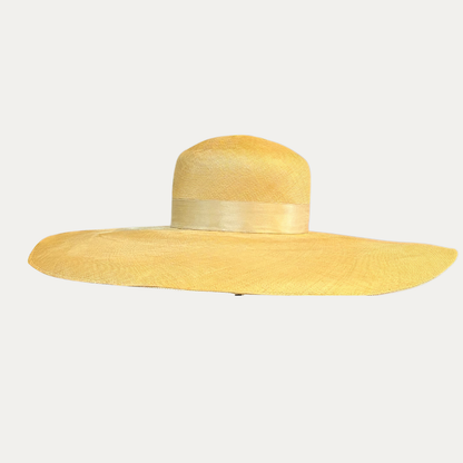 Vintage 1980s Galanos Rafia Hat