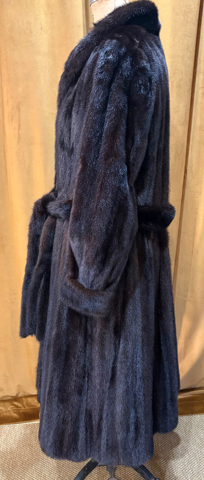 Vintage Revillion Full Length Mink Coat