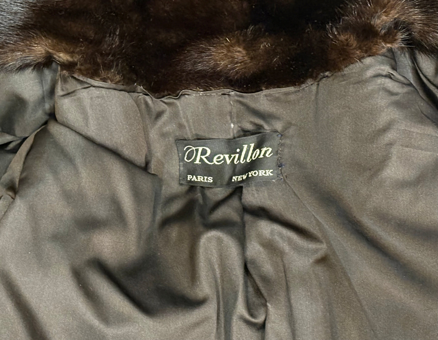 Vintage Revillion Full Length Mink Coat