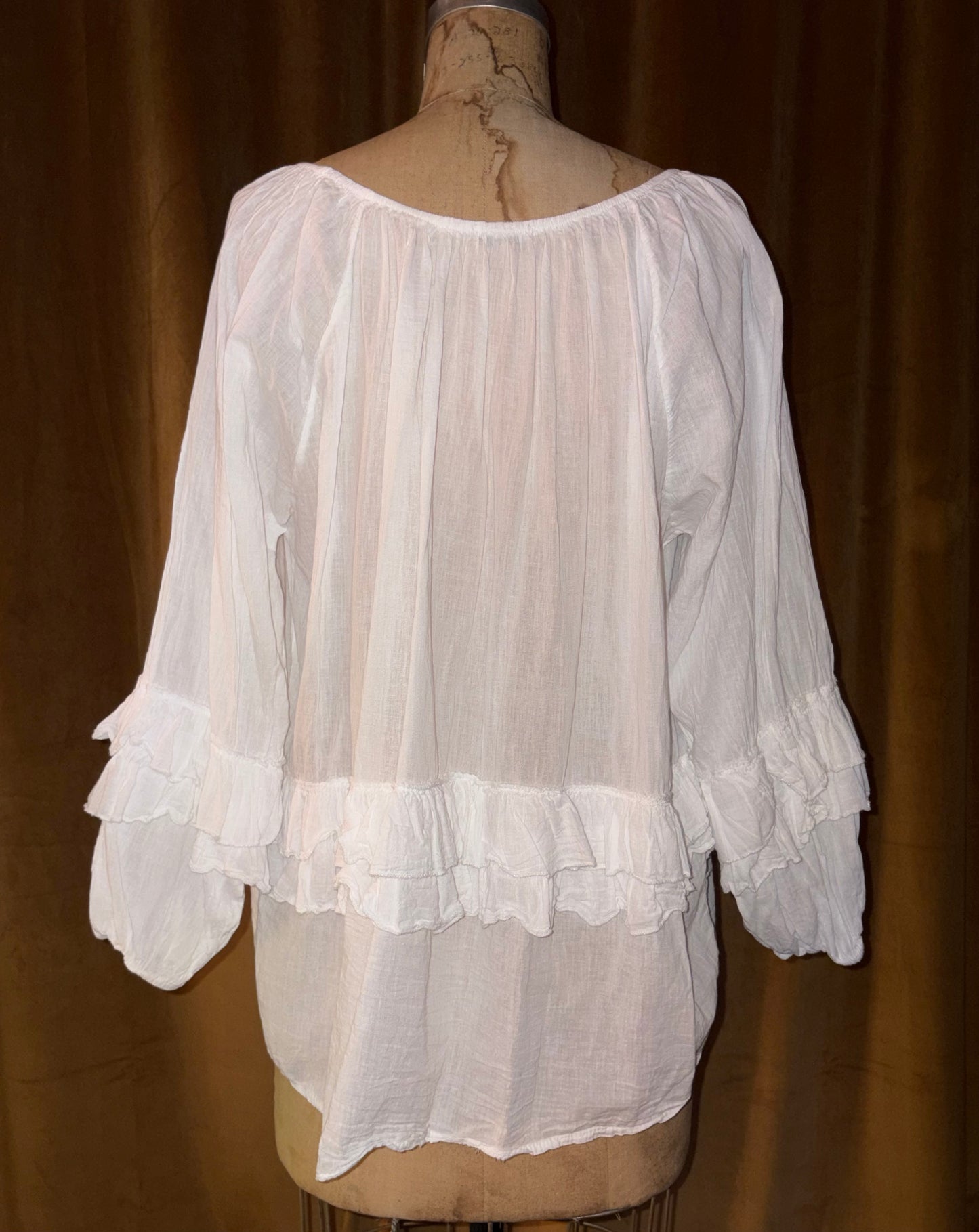 JS Millenium Linen Blouse (Size M)