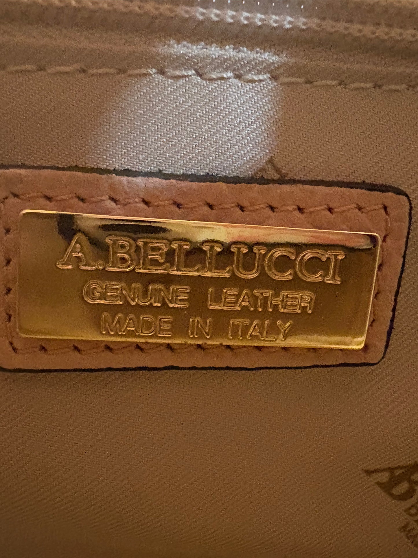 Italian Pink Suede Handbag